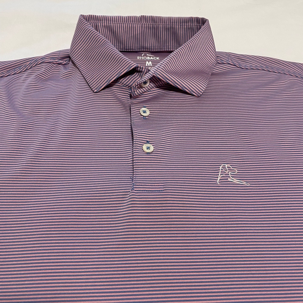 Striped Rhoback Polo